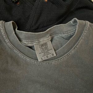 Men’s Comfort Colors Charcoal Tee Jesus the way the truth the life